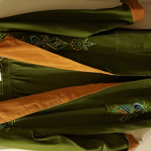 Bob Mackie Vintage Wearable Art Jacket Sz M - Picture 6 of 8